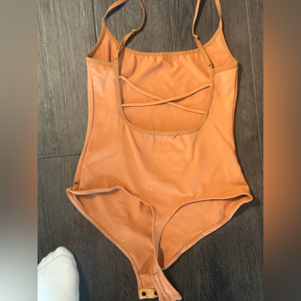 Rust Orange bodysuit